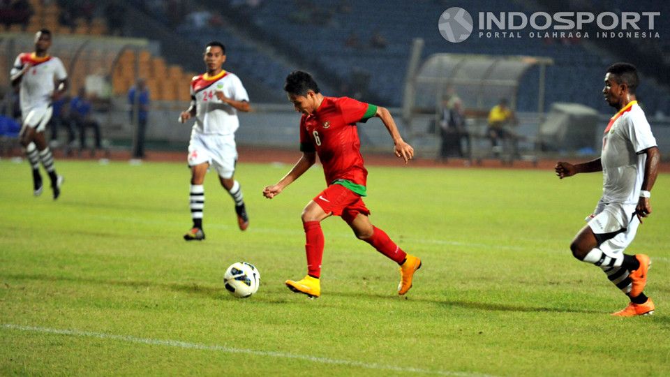 Evan Dimas (dua dari kanan) Copyright: &copy; Ratno Prasetyo/INDOSPORT